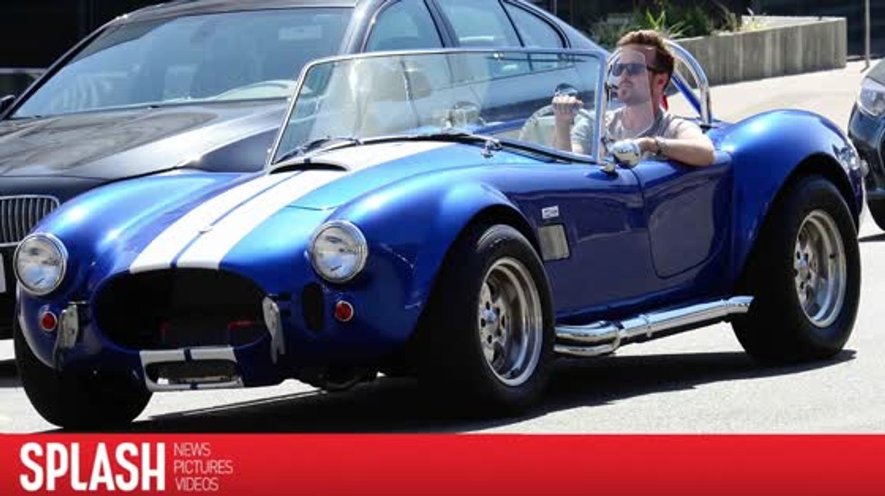 Aaron Paul Turns Heads in His Vintage Shelby Cobra