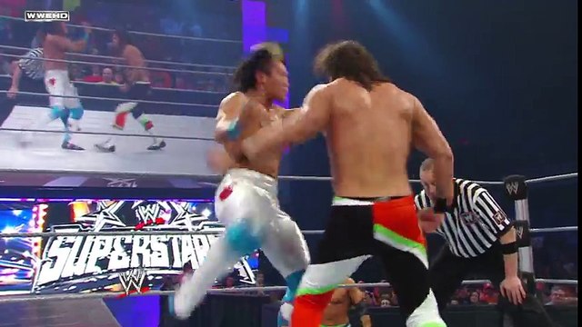 WWE Superstars Yoshi Tatsu vs. Caylen Croft