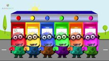 Learn Colors with Minions Banana Song Color Fight for Kids Learning Videos by Kids Cartoon