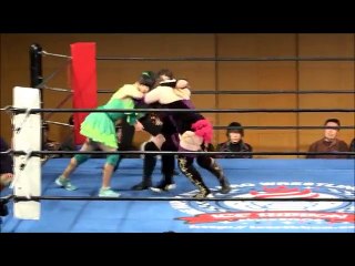Kyuri Vs Manami Toyota Vs Mochi Miyagi