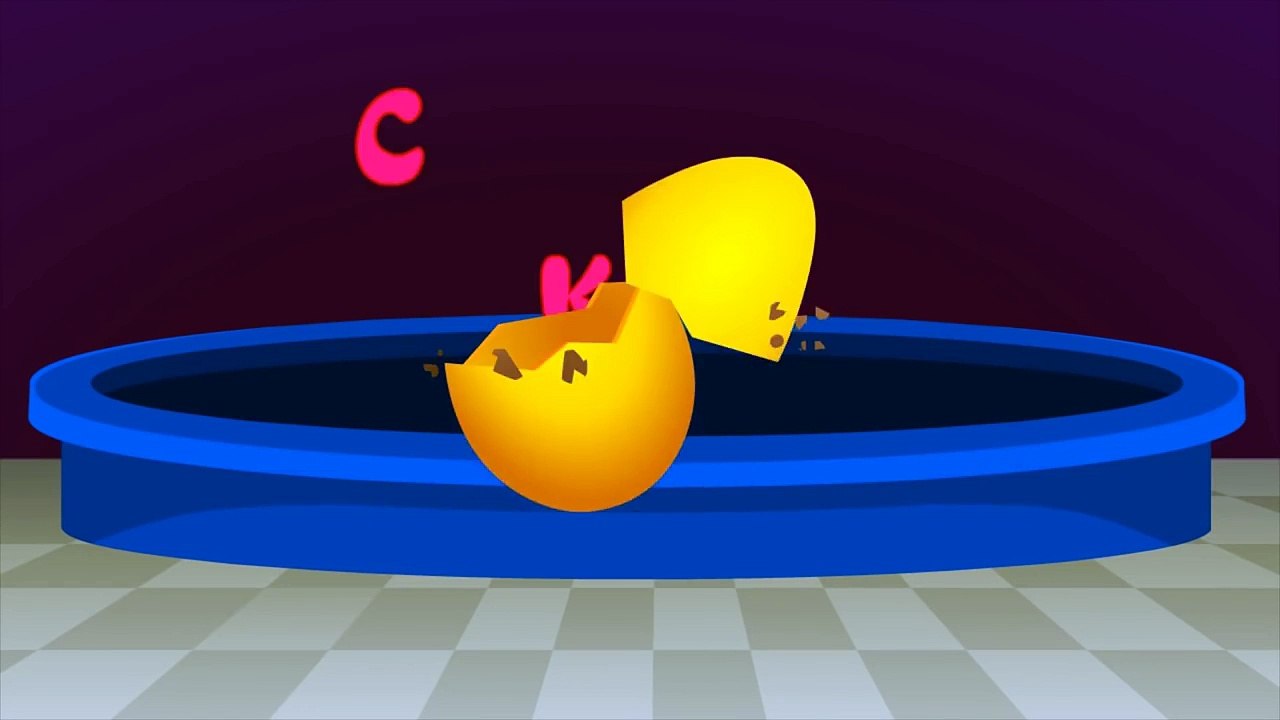 Дети цвета Цвет для Хэллоуин Дети Узнайте обучение Пакман тыква детей младшего возраста с 3D