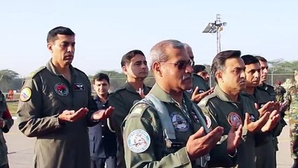 PAF Chief Leading the Fly Past on 23 March Pakistan Day Parade