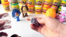 [Litado] Play Doh Hello Kitty Surprise Eggs Playset Disney Collector Mickey Mouse Playdoug