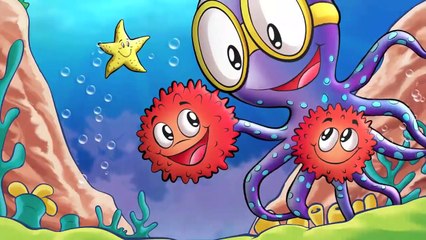 Spanish story: "Orlando El Pulpo Valiente" ( Orlando the brave octopus)