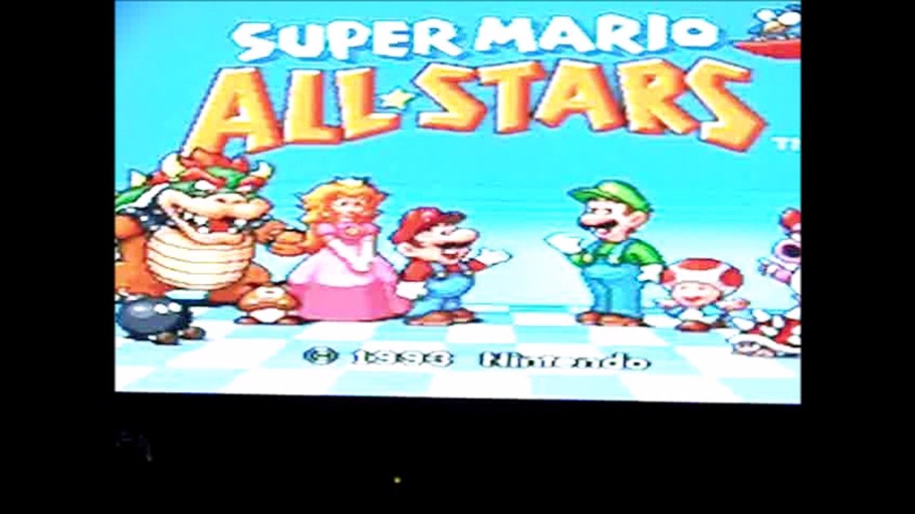 jeu super mario all stars super nintendo