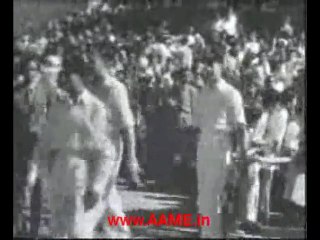 First ever Test Cricket match played in independent India