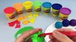 Rainbow Colours Play Doh Sparkle Balls with Assorted Molds Fun and Creative for Kids