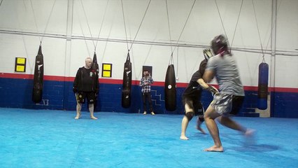 Minh vs Dave - Single Stick - Beat the Crap Out of Cancer VI - November - 2015