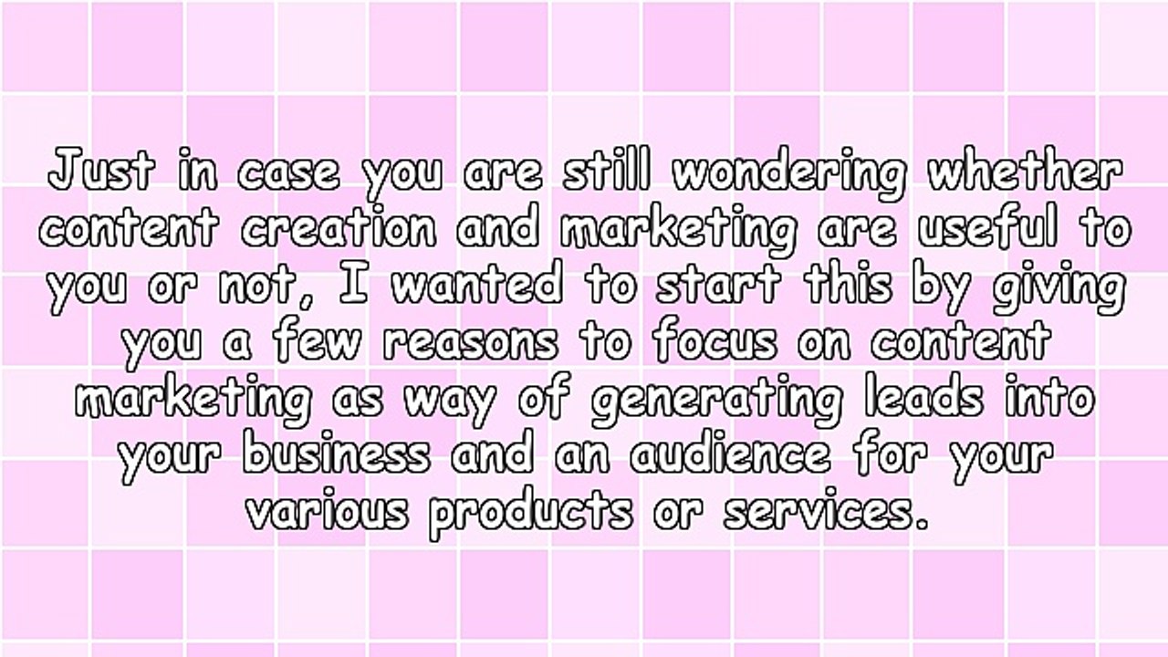 5 Reasons Why You Need to Create Content to Promote Your Business