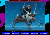 Super CUTE Baby Sven Frozen Reindeer Park With Princess Anna Kristoff Kids Toys Game