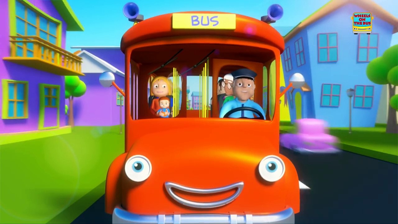 Wheels On The Bus Childrens Nursery Rhymes- Kids & Baby Songs