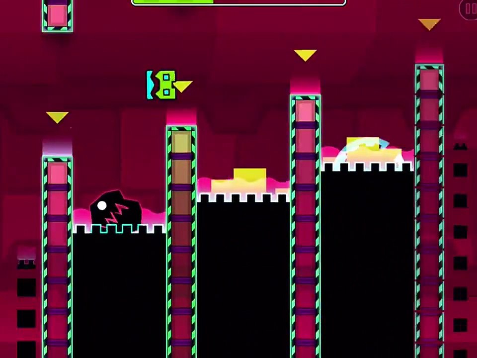 GEOMETRY DASH MELTDOWN - Level #3 - Airborne Robots - All Secret Coins -