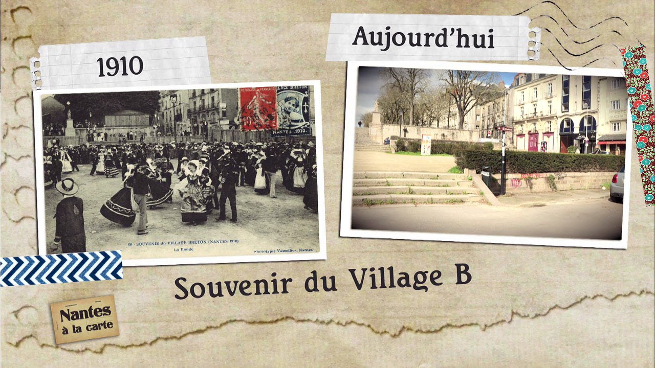 Nantes à la carte : souvenir du Village Breton