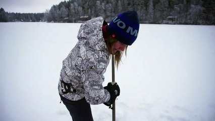 Plongée en apnée: Johanna Nordblad, une sirène dans l'eau glacée