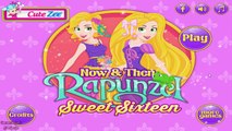 Disney Princess Games: Now and Then Rapunzel Sweet Sixteen