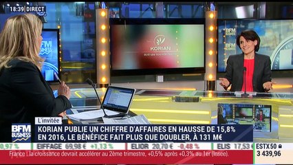 Sophie Boissard: "Le groupe Korian termine l'année 2016 à 3 milliards d'euros de chiffre d'affaires" - 16/03