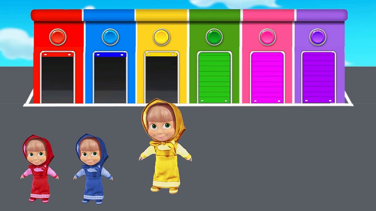 Маша и Медведь Masha and The Bear Learn Colors for Kids Videos Learning Colours For Childr