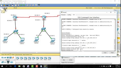 شرح ربط الرواتر والاجهزة مع بعض -Cisco Packet Tracer