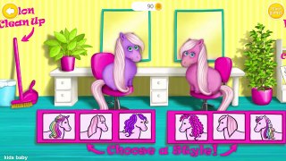 Животное лошадь волосы салон производитель вверх Игры видео по разблокировать полный