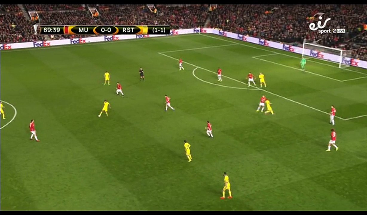 Mata Goal HD - Manchester United 1-0 FK Rostov - 16.03.2017