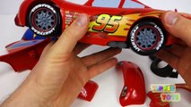 Disney Pixar Cars 3 Play-Doh Surprise Opening Lightning McQueen Kids Toys Juguetes Race Ca