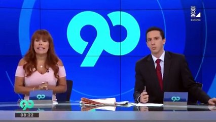 Mijael Garrido Lecca le da clases a Magaly Medina sobre huaicos y Juegos Panamericanos y ella lo calla así