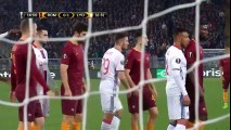Ligue Europa : Buts Roma Lyon résumé video 2-1