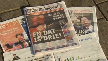 هزيمة قاسية لليمين المتطرف بهولندا