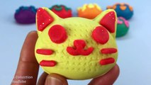 Modelling Clay Glitter Play Doh Hello Kitty GingerBread Molds Fun And Creative For Kids Le