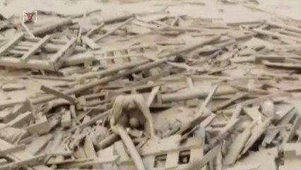 This Woman Dramatically Rescues Herself From an Incredible Mudslide