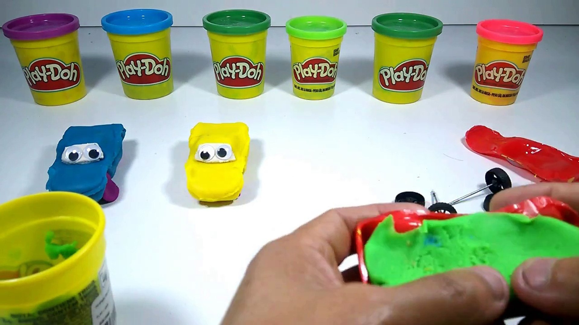 Como hacer a Rayo mcQueen de Plastilina / How to make Lightning Mcqueen  with clay – Видео Dailymotion