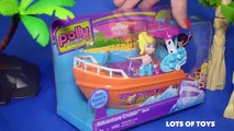 Polly Pocket Tropical Party Yacht Boat Water Pool Play Toy Review Unboxing LPS
