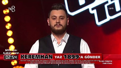 O Ses Türkiye 55.Bölüm 16 Mart 2017  Yarı Final Part 1