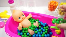 Детка ребенок ванна пузырь цвета кукла жвачка Узнайте