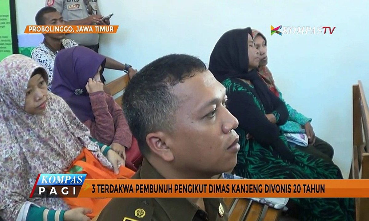 Kasus Pembunuhan, 3 Pengikut Dimas Kanjeng Divonis 20 Tahun