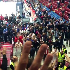 Delije u Milanu posle meča