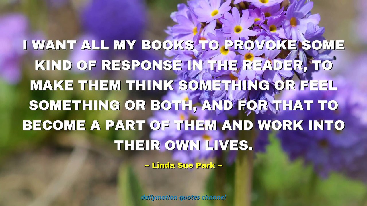 Linda Sue Park Quotes