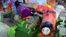 Thomas & Friends Toy Trains Stories with Accidents and Crashes - Batman and Avengers Toys