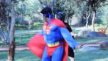 Бэтмен против Супермена Супергерои битвы в реальная жизнь фильм | супергерой дети