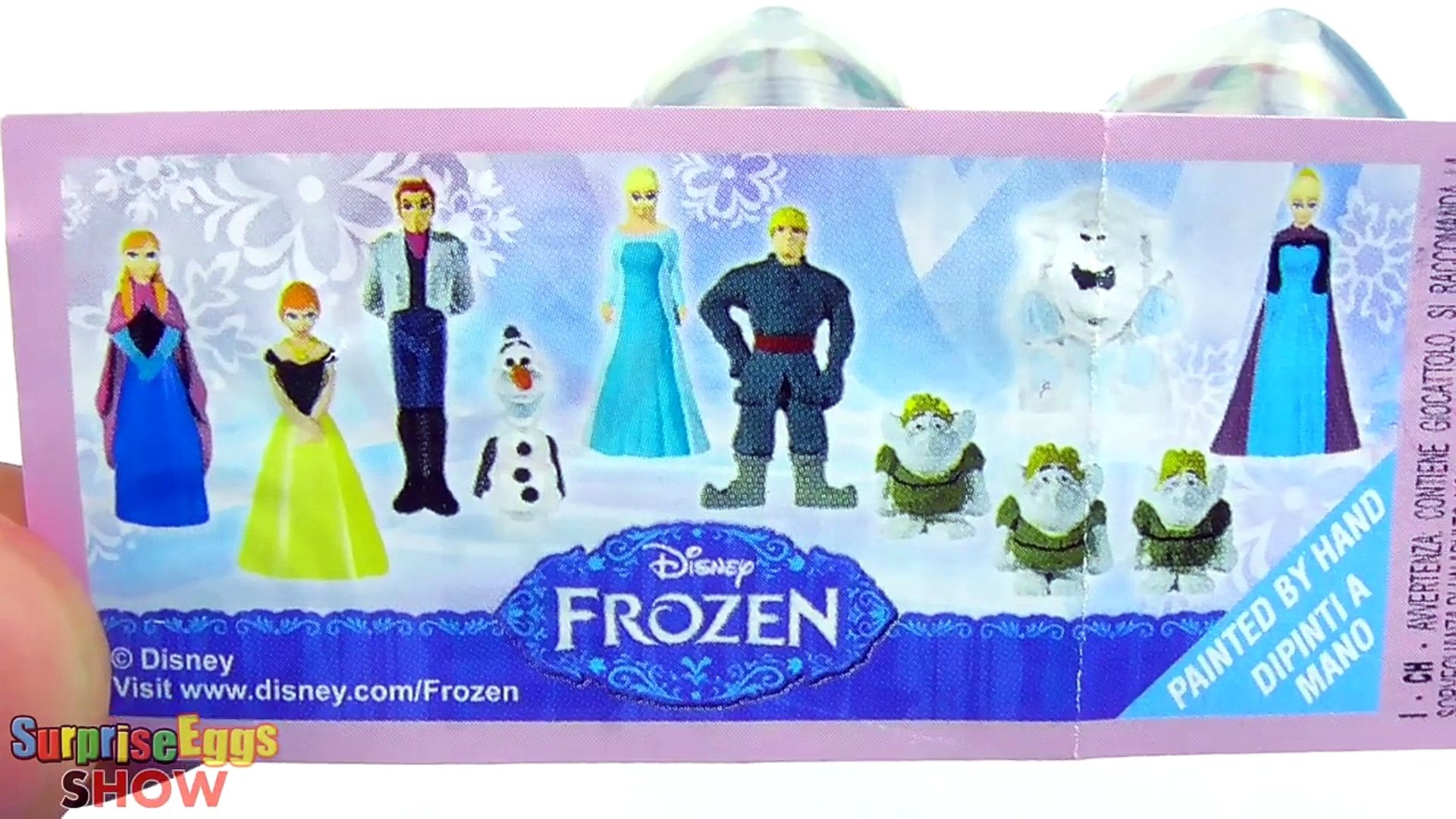 frozen surprise eggs