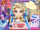 NEW Игры для детей—Disney Принцесса Эльза Уход за зубами—Мультик Онлайн видео игры для дев