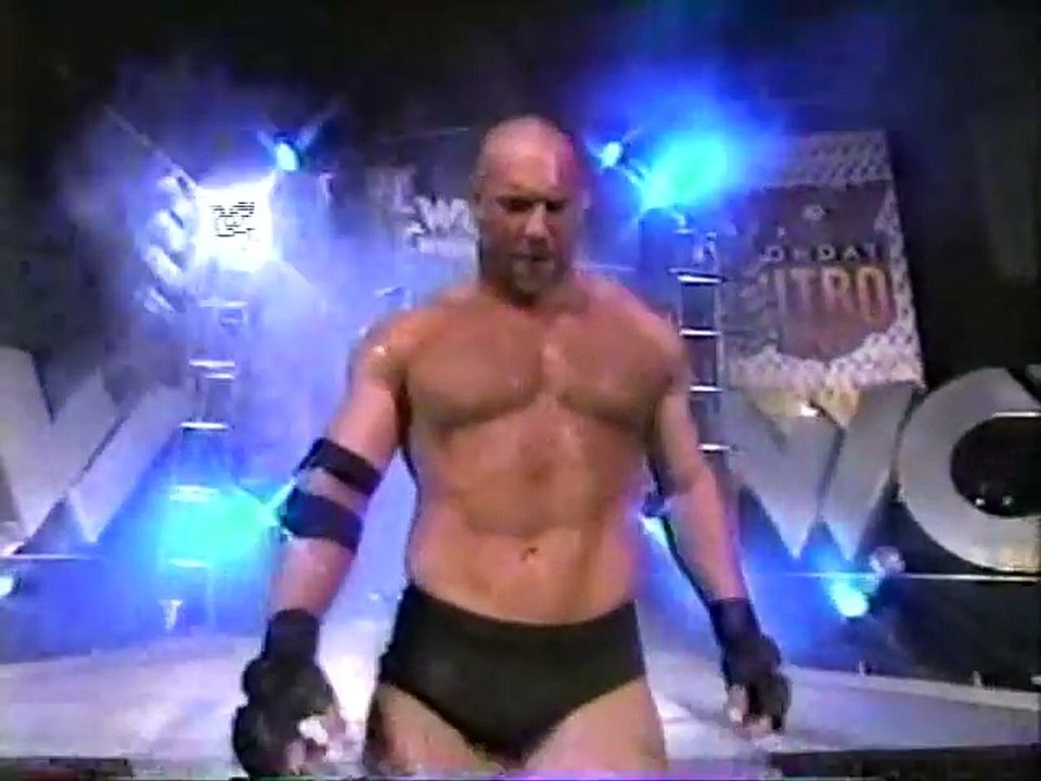 Goldberg vs. Steve Regal stiff match