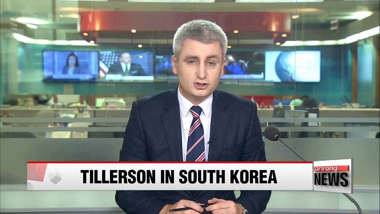 Tillerson to discuss 'new approach' on N. Korea with S. Korean counterpart in Seoul