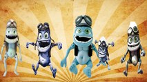 Crazy Frog Finger Family Racing on Moto Cross Nursery Rhymes for Children in 3D | MY KIDDY