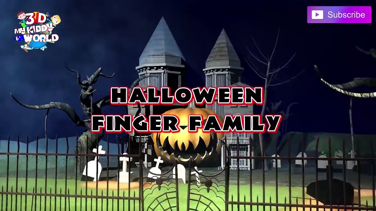 The Finger Family(Skeleton Superheros Finger Family) Crazy Skeleton Wears Pumpkin Mask Fin