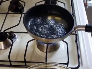 It's so small now to see the way of scourging eggs like that