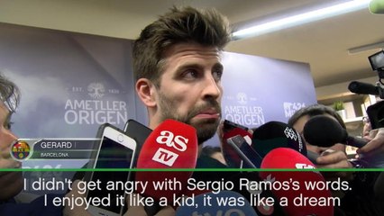 Télécharger la video: Pique not angry with Ramos PSG comments