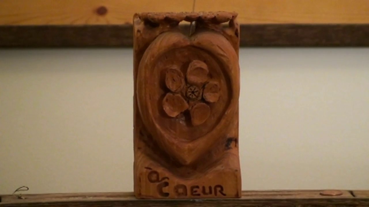 Soutien baton d'encens 3 positions. Sculpture.