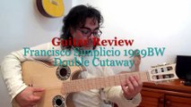 New Double Cut Away Francisco Simplicio 1929 bw Guitar Review / Andalusian Guitars Spain