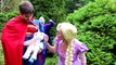 Spiderman & Frozen Elsa DRIVES INTO A LAKE! With Pink Spidergirl & Joker Batman - Superheroes IRL -)